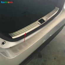Для Toyota Prius внутренняя Задняя накладка на бампер из нержавеющей стали задний бампер пластинчатый порог протектор Авто аксессуары