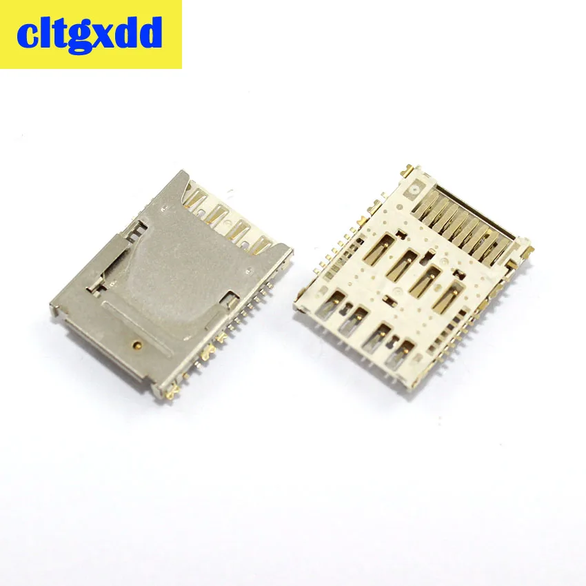 

cltgxdd 2pcs For LG G3 D855 D850 F400 Sim Card Reader Holder With Memory Tray Slot Socket replacenment