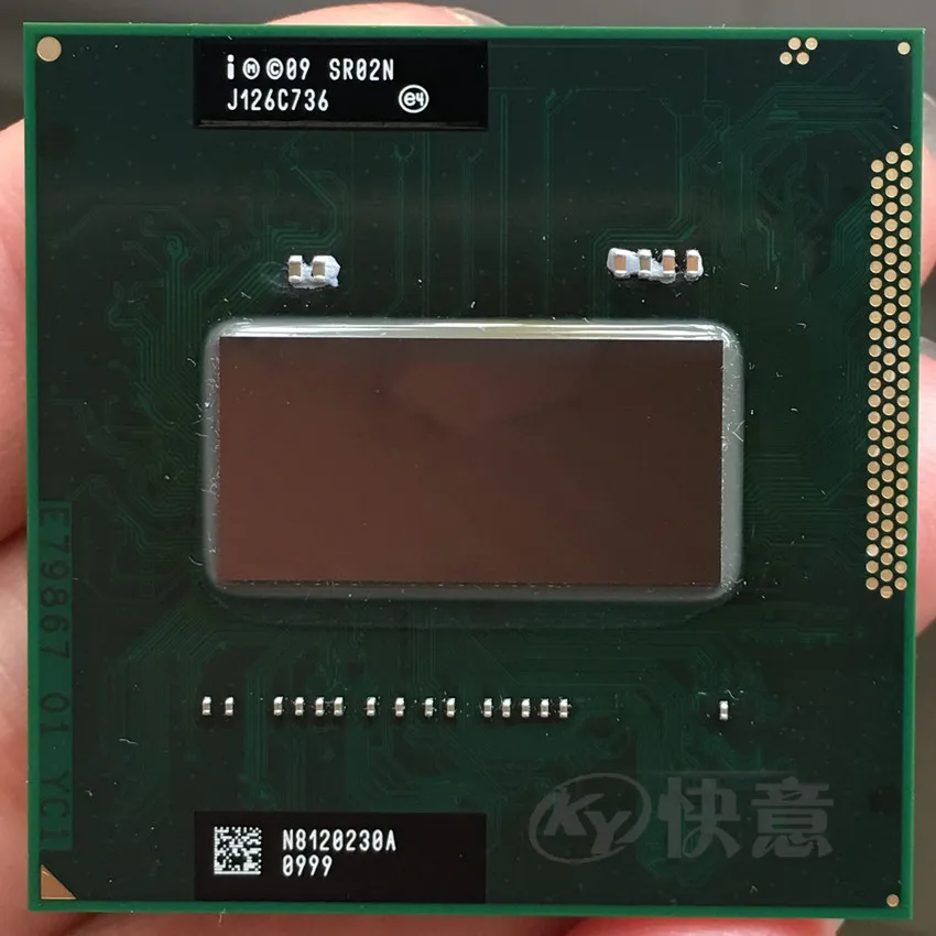 Процессор intel I7-2670QM SR02N I7 2670QM SRO2N 2,2G-3,1G/6 M для процессора HM65/HM67 для ноутбука