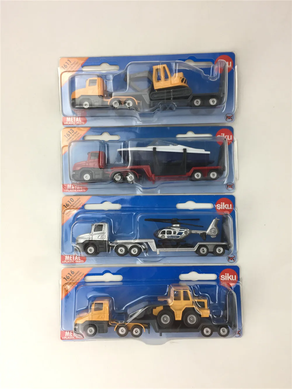 

Children Toys Die-cast Engineering Vehicles Siku 1:64 Car Models Digger /Plane /bulldozer /Lifeboat Trail Car