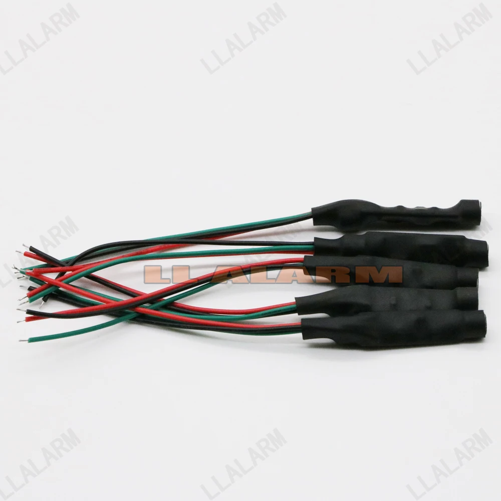 5pcs High Sensitive DC Audio Mini Mic Microphone for CCTV Security Camera DVR US
