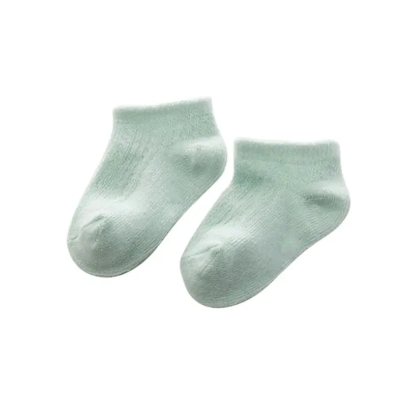 

Cute Baby Infant Socks Newborn Baby Solid Cotton Socks Summer Toddler Boy Girl Soft Sock For 0-3 Years Baby