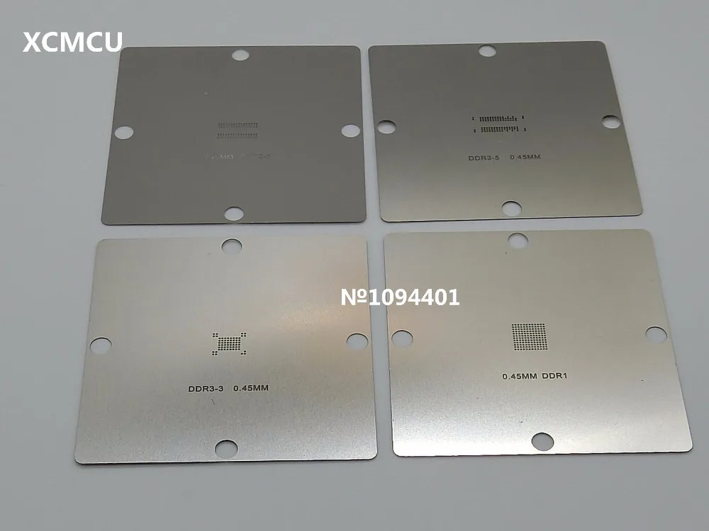 Трафарет DDR1 DDR2 DDR3 DDR4 BGA 12 шт. * 90*90 | Электроника