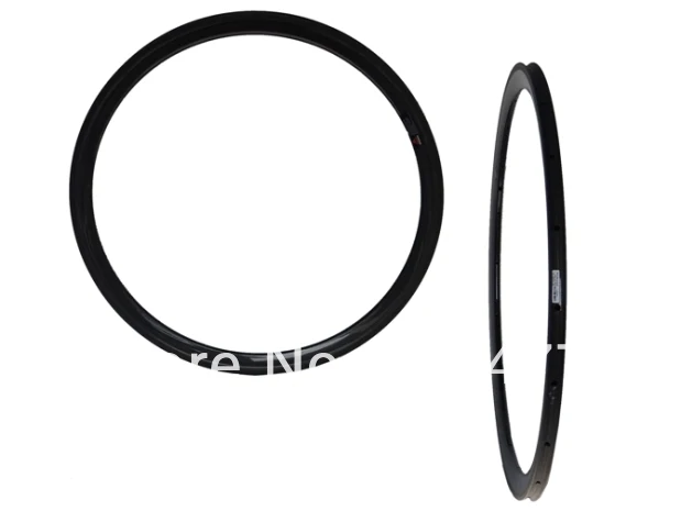 Perfect Bicycle Part : Full Carbon 3K GLOSSY Tubular Rim 700C Wheel Rims F : 20H / R : 24H   Rim  38mm 0