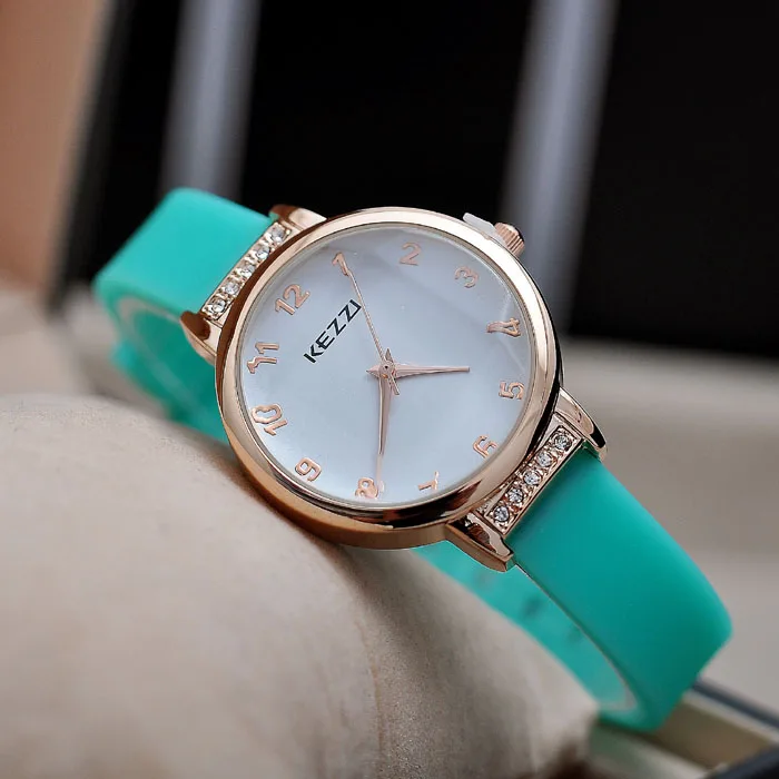 Роскошные Брендовые женские силиконовые часы ярких цветов модные геометрические зеркальные водонепроницаемые кварцевые часы наручные часы для женщин