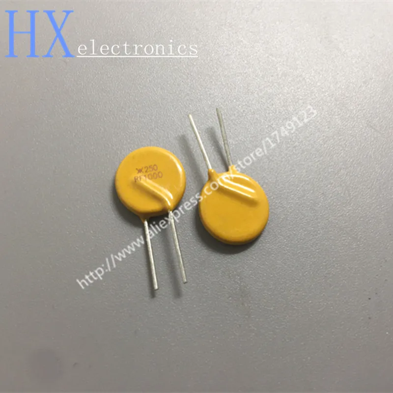 PPTC resettable fuse TRF250-1000 250V 1A 1000MA 0.62yuan_