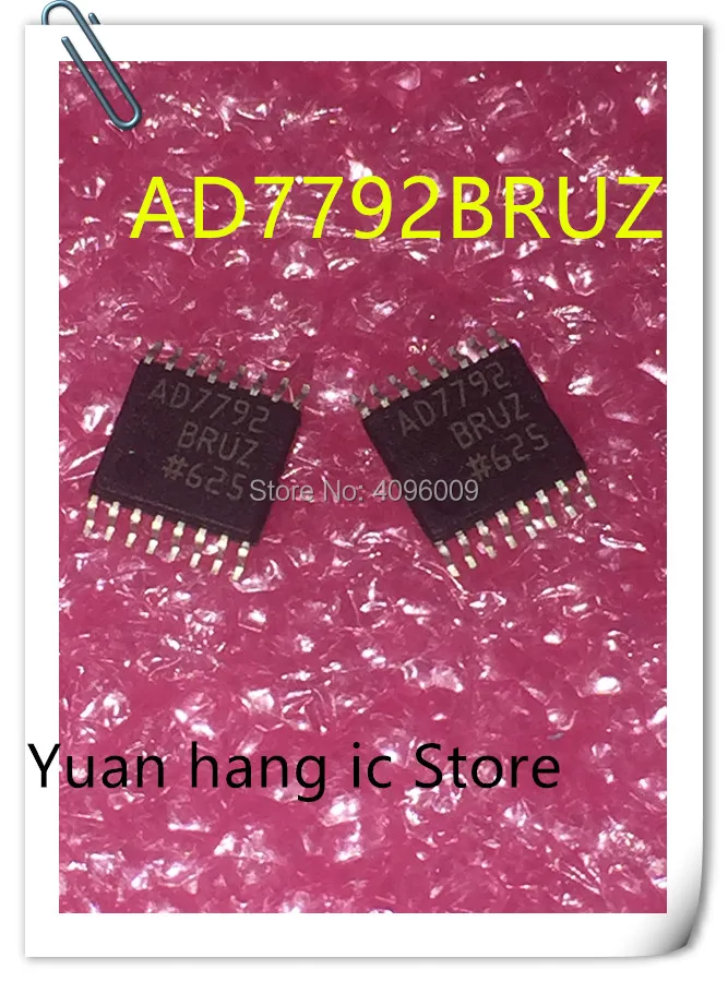 

Free Shipping 2PCS/LOT AD7792BRUZ AD7792BRU AD7792 TSSOP16 Analog-to-digital converter