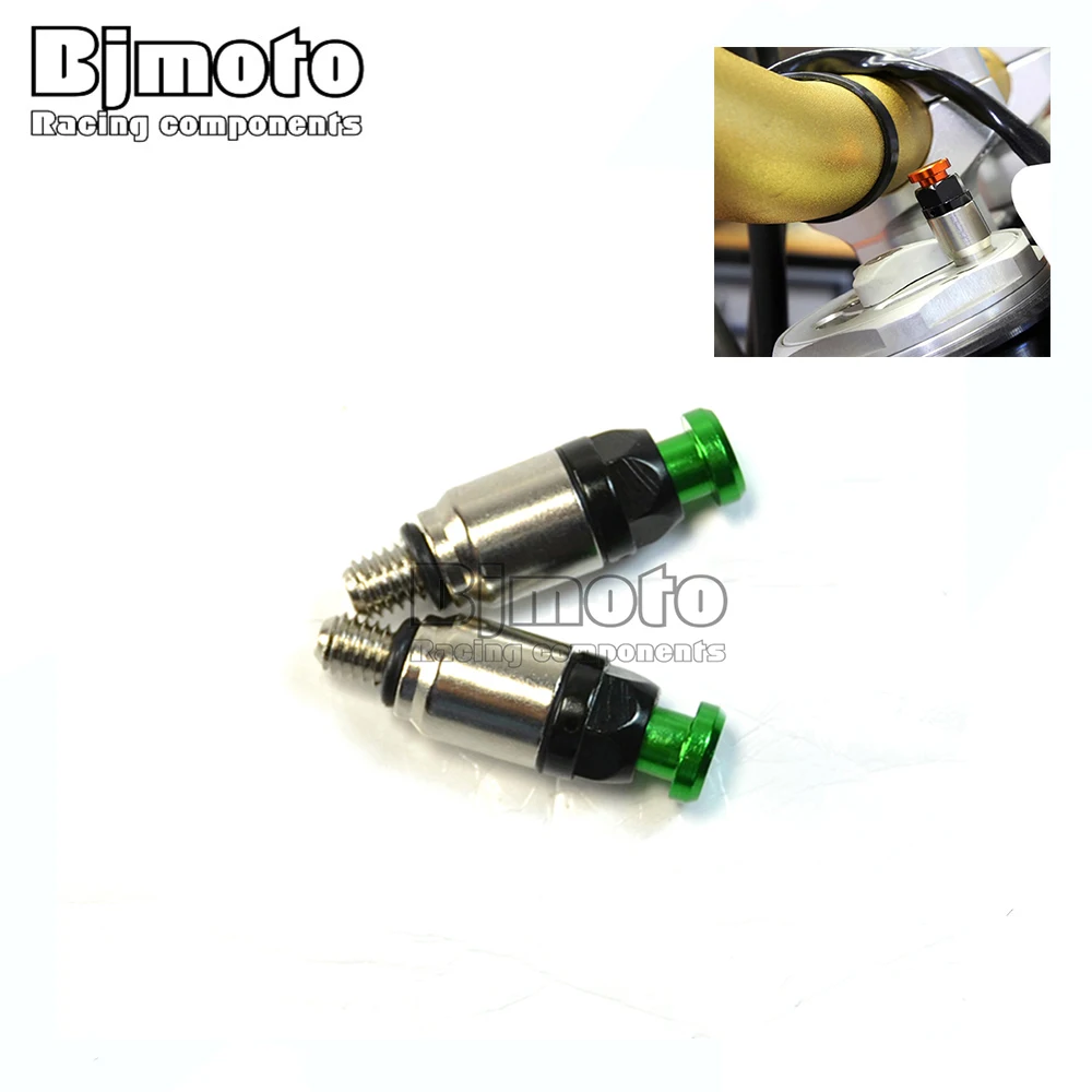 

Bjmoto Motocross M5 0.8MM Fork Air Bleeder Pressure Relief Valve for Honda CRF250 450 CR125 250 yamaha suzuki motorbike