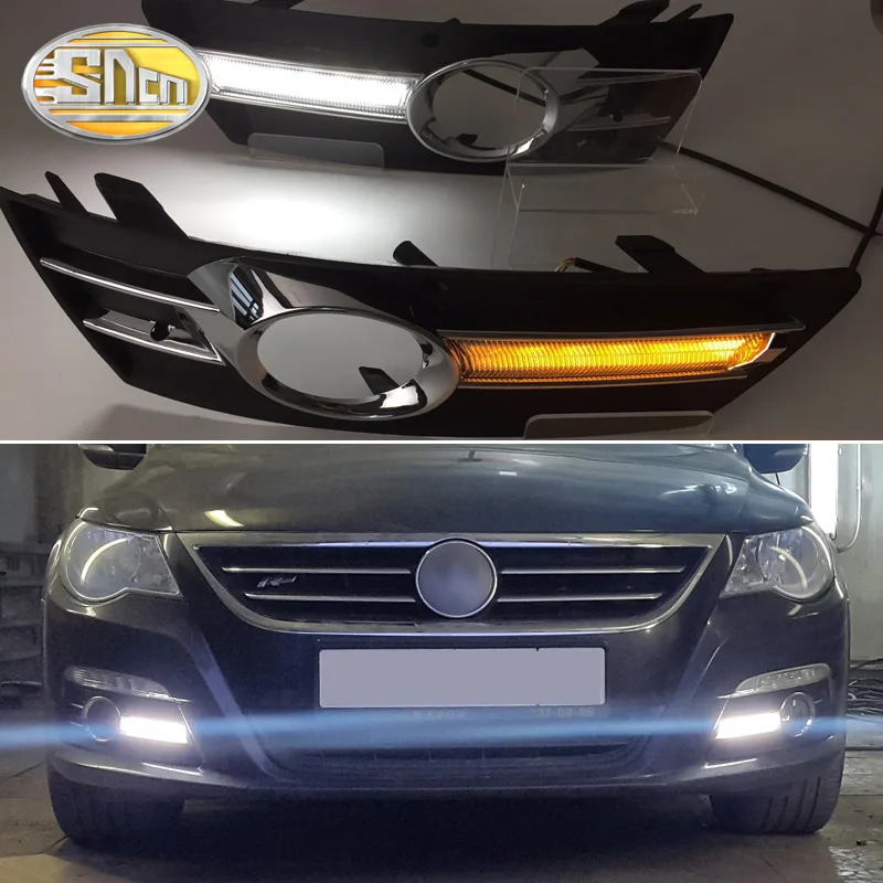 SNCN LED Daytime Running Light For Volkswagen Passat CC 2009 2010 2011