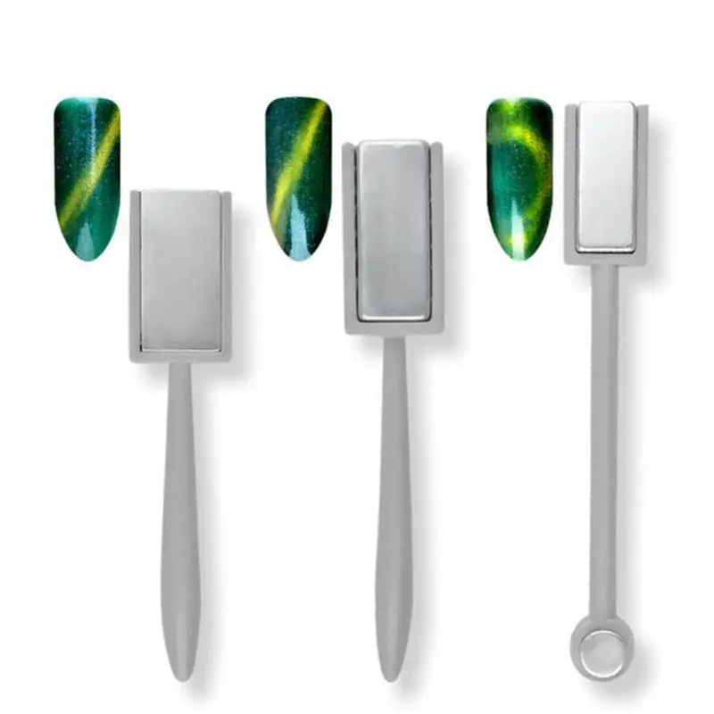 

Full beauty Double-end Cat Eye Magnet Stick 3D Magic Effect Gel Polish Varnish Line Stripe Charms Nail Magnetic Tools