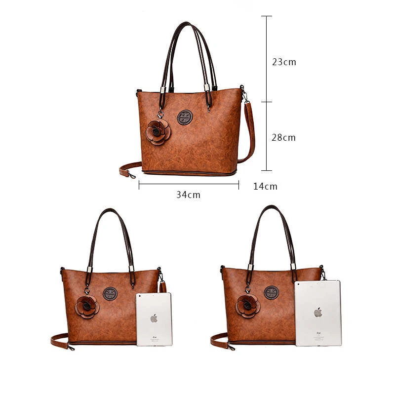 اثنين-قطعة مجموعة جلدية فاخرة حقائب النساء حقائب كبيرة قدرة خمر السيدات حقائب اليد الأعلى مقبض حقيبة الصلبة حمل كيس الكتف اثنين-قطعة مجموعة جلدية فاخرة حقائب النساء حقائب كبيرة قدرة خمر السيدات حقائب اليد الأعلى مقبض حقيبة الصلبة حمل كيس الكتف