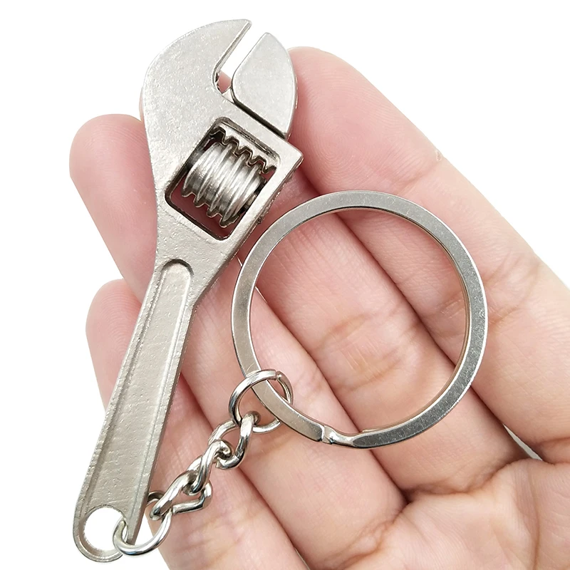Модный дизайн мини креативный гаечный ключ брелок для ключей автомобиля кольцо для ключей в форме инструмента брелок для Bmw Mercedes VW Kia Jeep Toyota