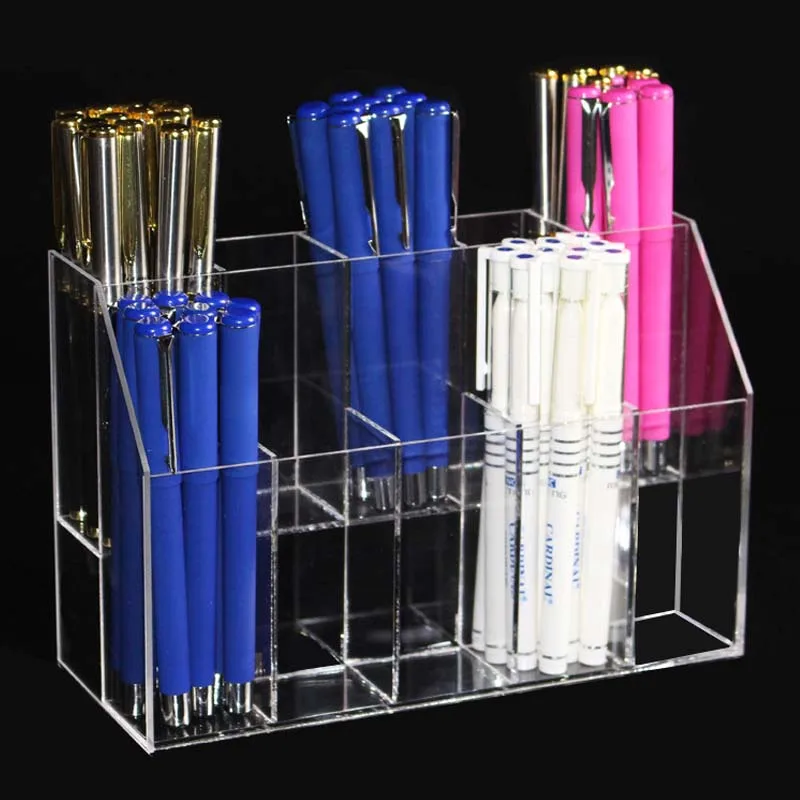 

High Quality Acrylic Cosmetic Organizer Shelf Makeup Case Storage Insert Holder Box Makeup Organizer Storage Stand Pencil Holder