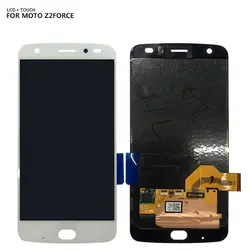 6,0 ''для Motorola Moto Z2 силы XT1789 Сенсорный экран планшета для Motorola Moto Z2Force ЖК-дисплей Дисплей сборки ремонт Запчасти