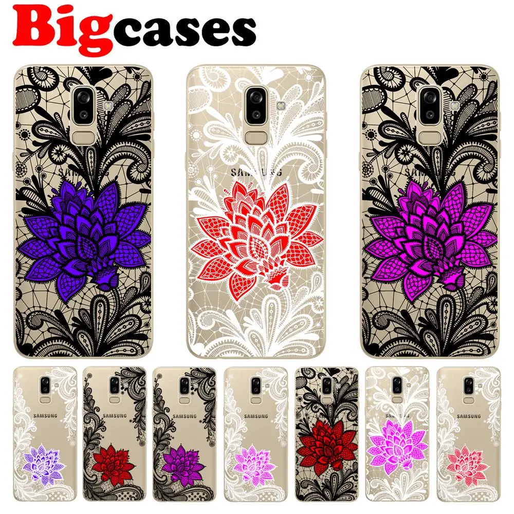 Мягкий чехол из ТПУ Funda для Samsung Galaxy J3 J5 J7 2017 года J4 J6 J8 2018 ЕС силиконовый мандала