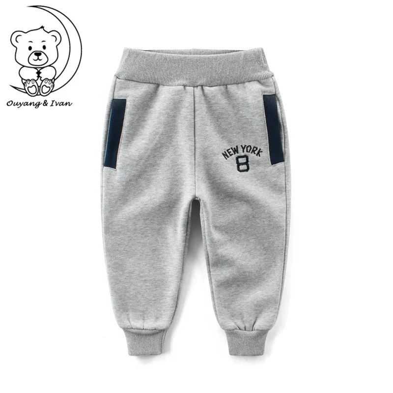 

Children Outfits Winter Pants Boys Warm Casual Pants Fleece Spring Autumn Winter Cotton Kids Pants Boys Sports Trousers Slacks