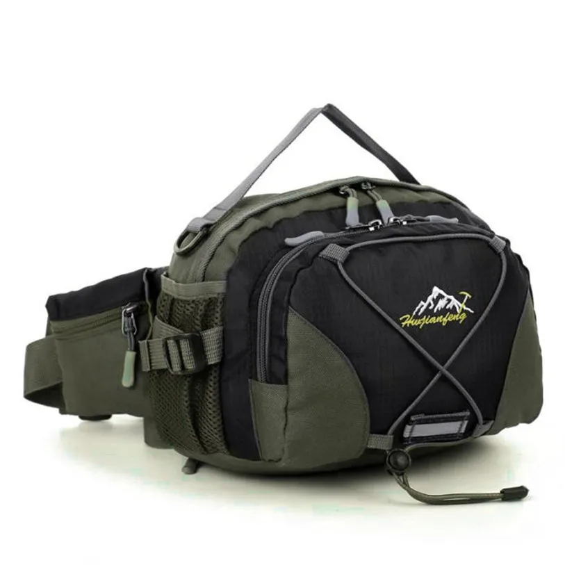 Top New Waterproof Running Belt Bum Waist Pouch Fanny Pack Sport Hiking Shoulder Bag  Outdoor Sports Bag Bike Accessories Oct 25 3