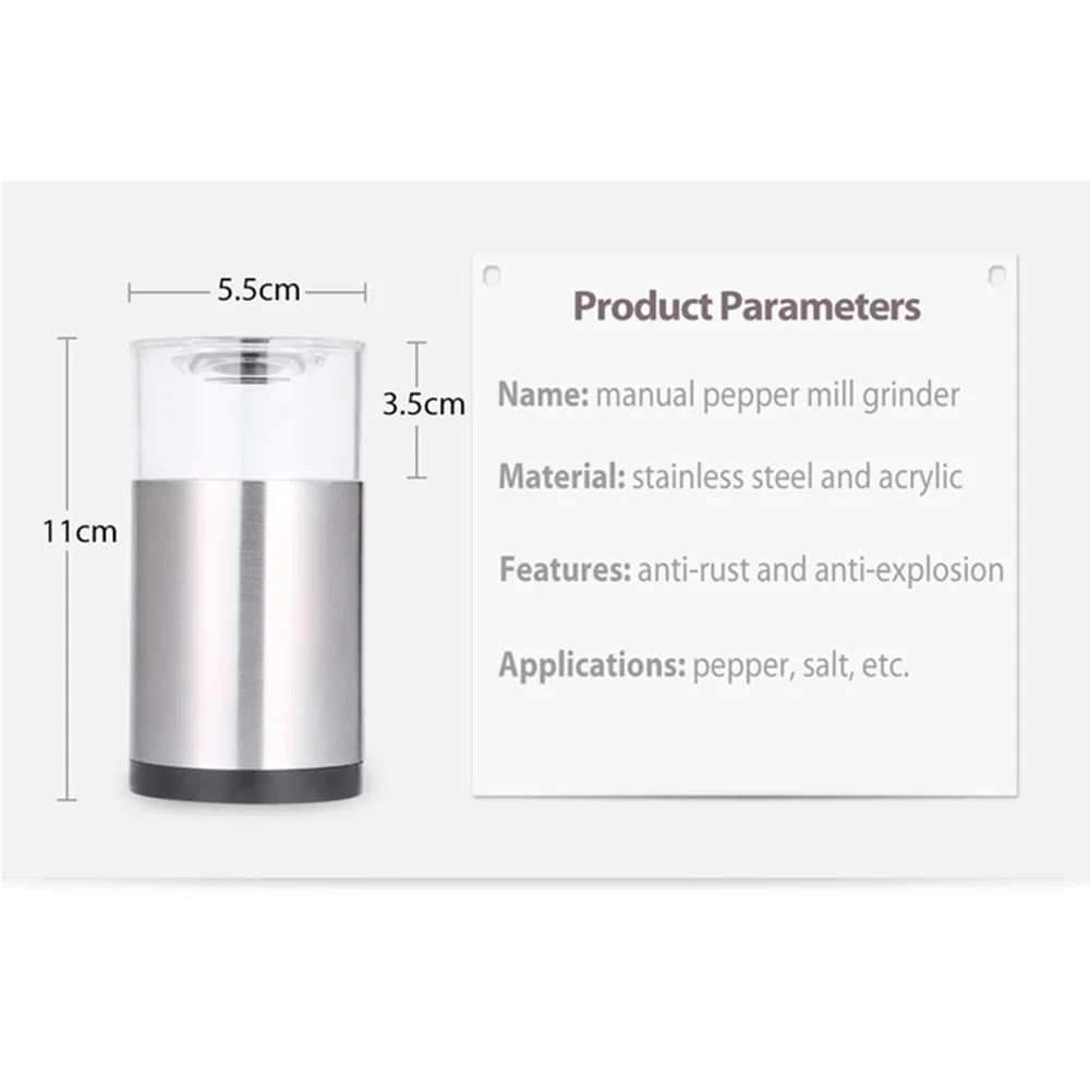 Restaurant Kitchen Manual aliexpress : buy portable stainless steel manual salt pepper Restaurant Kitchen Manual aliexpress : buy portable stainless steel manual salt pepper