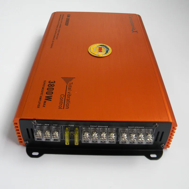 3800Watts 4 Channel Professional Moseft Class AB Booster Amplifier Stereo Car Audio Power Amplifiers