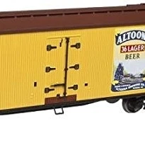 SP Whistle Stop ATM20003093 HO 40 ft. Atlas Wood Reefer Altoona 36 Lager Beer (1)