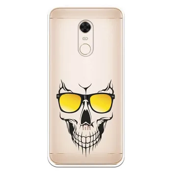

Stand case skull costume drawing WP014 for Xiaomi Redmi 5 Plus