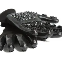 1 пара перчаток для ухода за домашними животными собачья кошачья шерсть щетка для чистки гребень резиновый пять пальцев перчатка для чистки домашних животных для собаки кошки