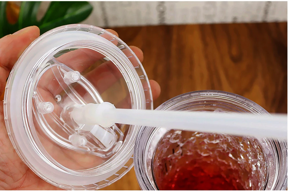 Летние Cola встряхнуть двойной здоровый печать письма Пластик Прохладный с сэндвич Еда Класс хладагент гель частицы бутылка из мятого
