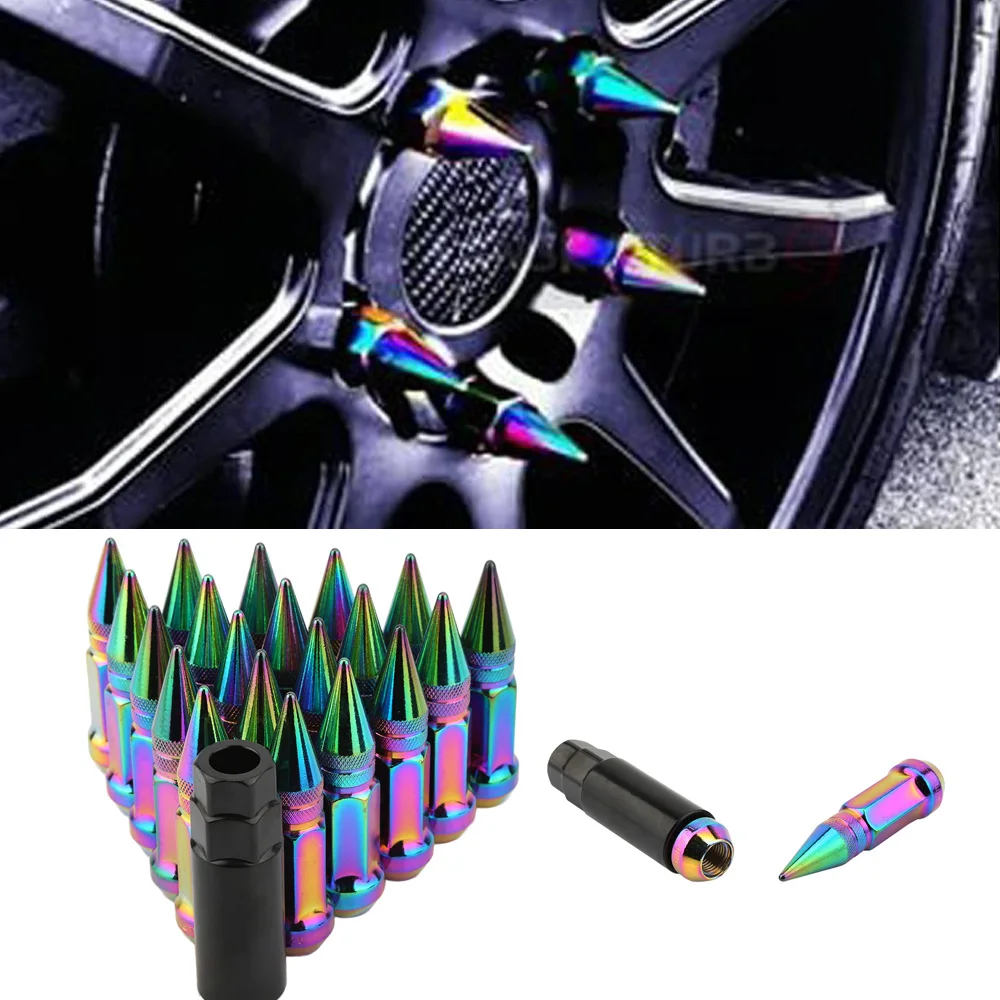 chrome wheel lugs