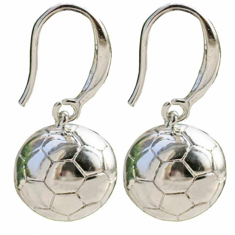 Sport soccer ball أقراط مجوهرات هدية للمرأة لاعب فريق الرياضي لكرة المجوهرات الملحقات