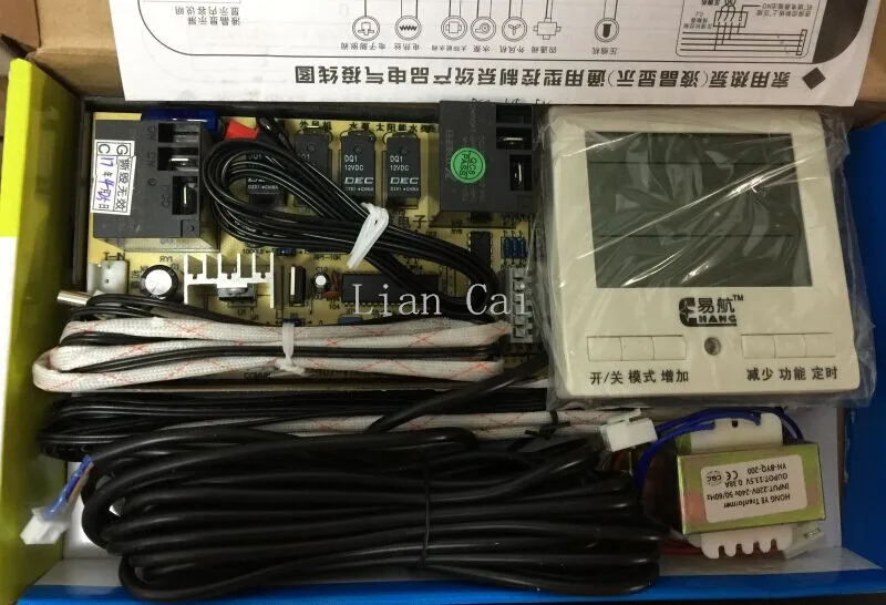 

Universal air to water heater controller Heat pump display panel Air source instrument computer board