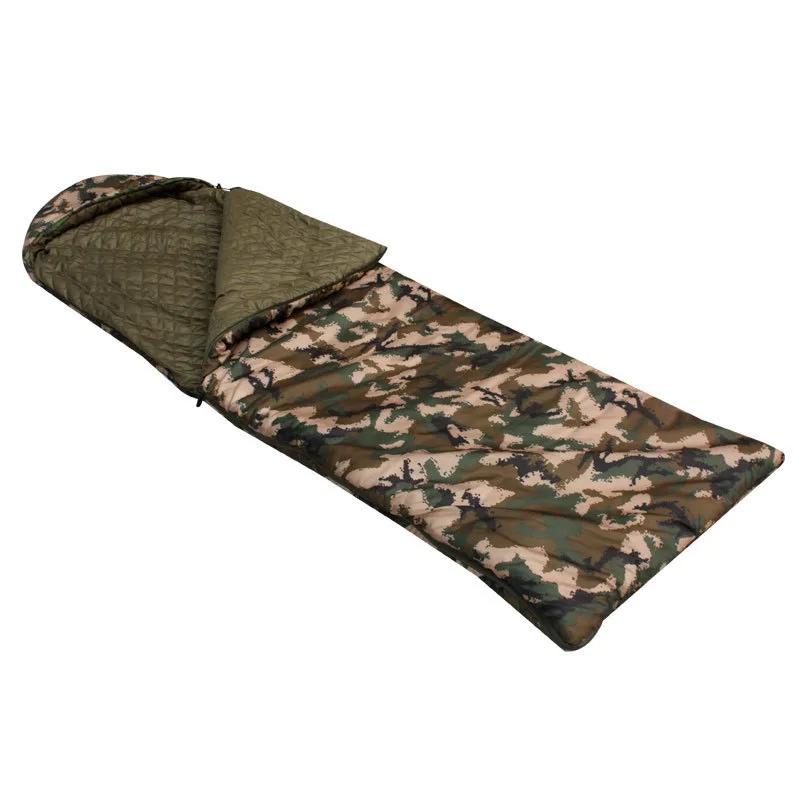 GYKZ Military Grade Single Keep Warm Sleeping Bags For Outdoor Camping Digital Camouflage