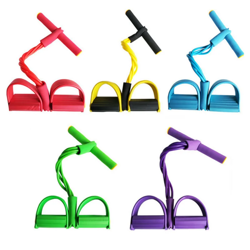 

Elastic Pull Ropes Abdominal Exerciser Rower Belly Resistance Band Home Gym Sport Training Elastic Bands For Fitness Equipment