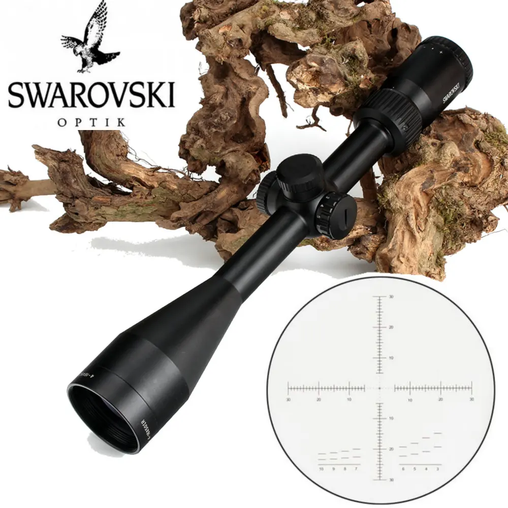 التكتيكية swarovskl 4-16X50 ir بصري F191 الزجاج المحفور شبكاني مع الأبراج إعادة الصيد riflescope البصر بندقية نطاق