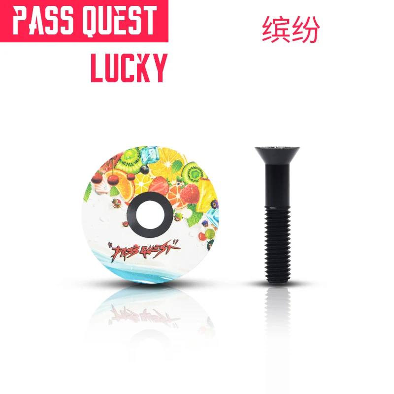 Ультралегкая велосипедная гарнитура PASS QUEST 6g из алюминиевого сплава верхняя
