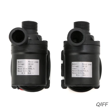 

800L/H 5m DC 12V 24V Solar Water Heater Brushless Motor Circulation Water Pump