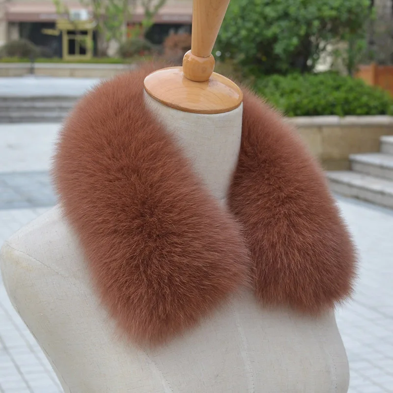 natural genuine fox fur collar (1)
