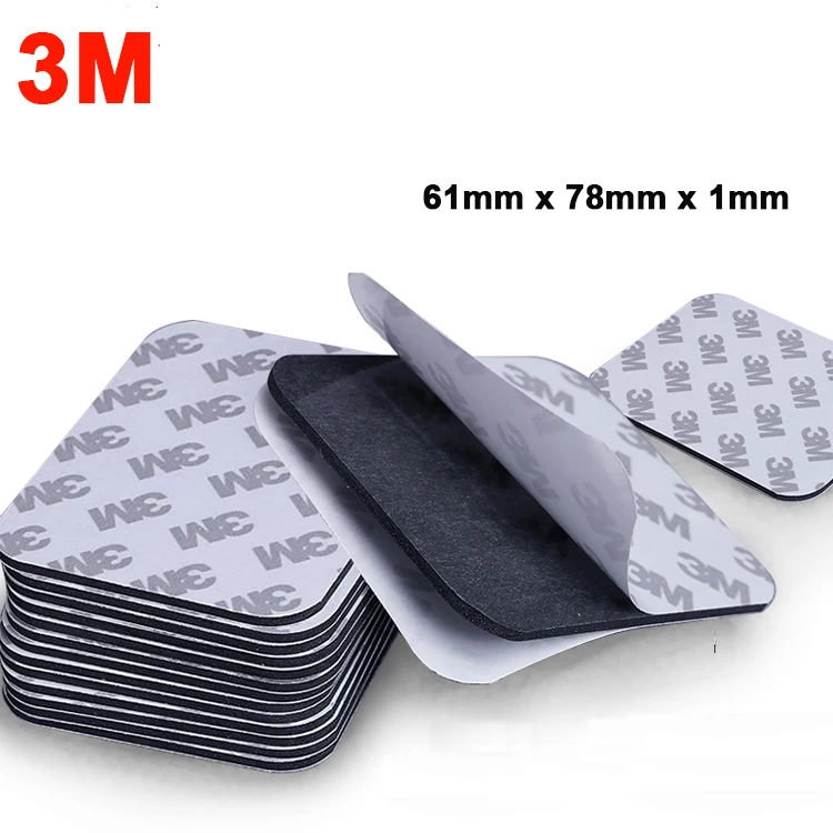 100 Almohadillas Adhesivas De Doble Cara, Tiras Adhesivas Resistentes, Cinta Adhesiva Negra De Doble Cara, Pegatinas De Espuma Para Paredes, Plásticos, Gafas, Madera, 3 Formas