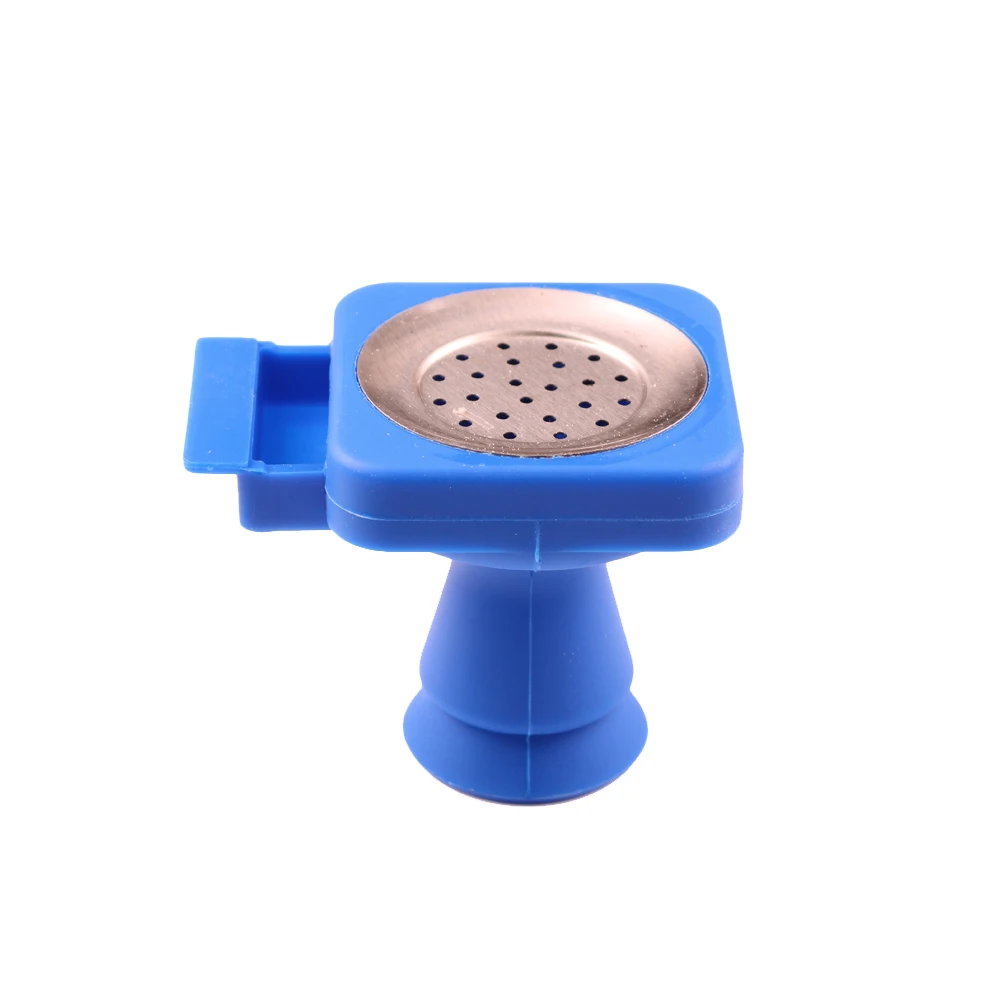 2 in 1 Hookah Head Bowl Food Grade Silicone Charcoal Holder Pull Drawer
