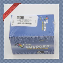 Zebra 800015-440 YMCKO цветная лента для принтера zebra P330i id/ПВХ карта принтера