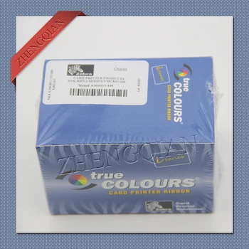 

Zebra 800015-440 YMCKO color printer ribbon use for zebra P330i id/pvc card printer
