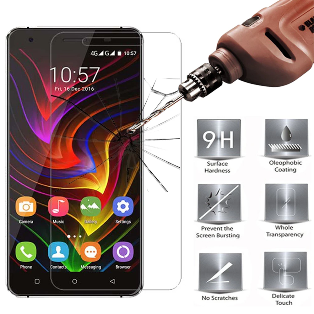 

2.5D 9H Tempered Glass Screen Protector For Oukitel U7 U15 U25 C5 C12 K10000 Pro K8000 U22 K6000 U20 U11 U7 Plus