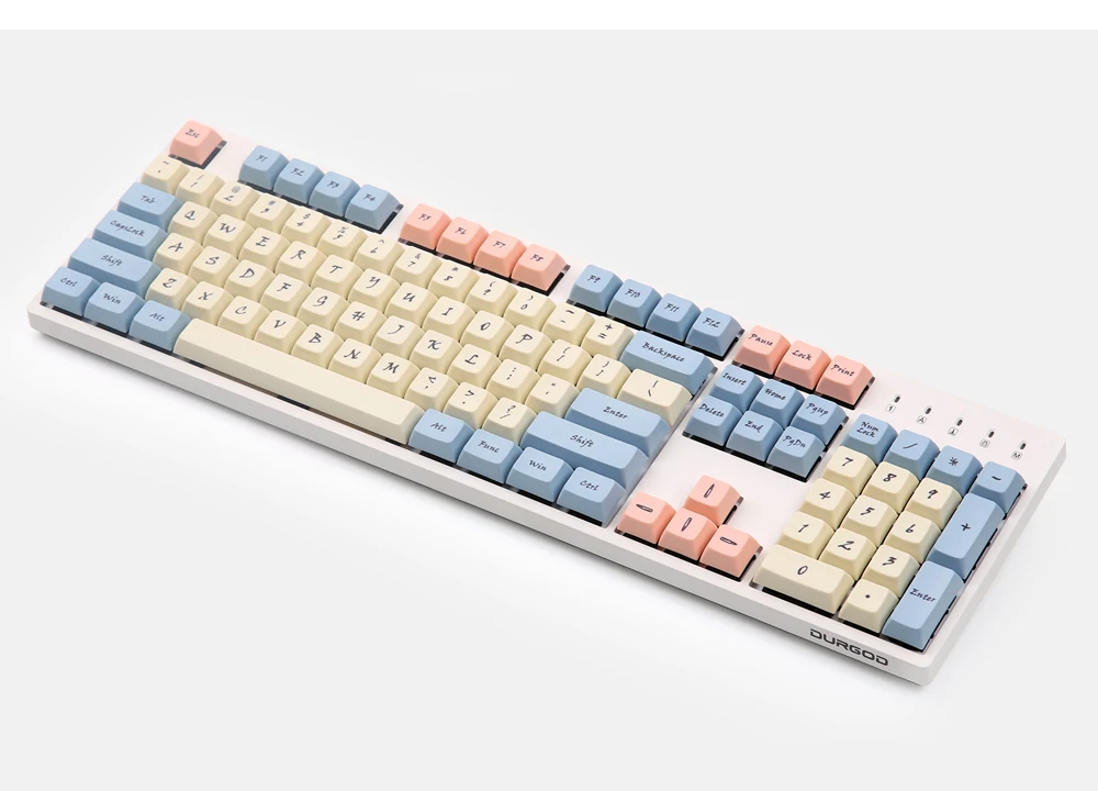 Xda profile 151 клавиш pbt materila совместим с механической клавиатурой cherry mx