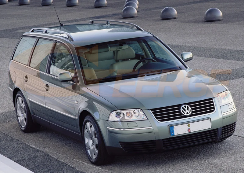 Для Volkswagen VW Passat B5.5 3BG 2001-2005 ксеноновые фары отличное Ультра яркое освещение CCFL ангельские глазки комплект halo кольца