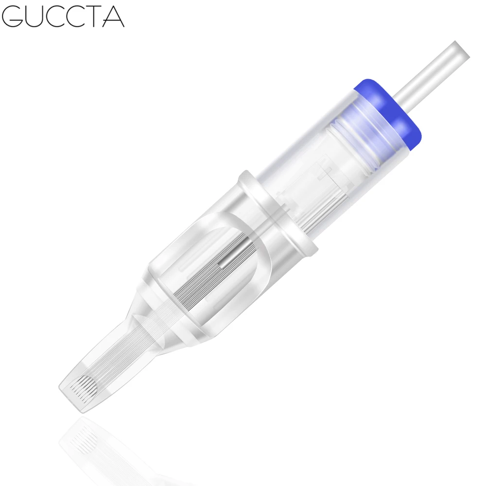 

-M2 Tattoo Cartridge 20Pcs Permanent Makeup Cartridge Needles Sterilized Disposable Piercing Needles for Pen Tattoo Machine Gun