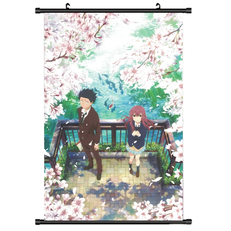 Японский аниме тихий голос nishimiya syouko & ishida shouya Nishimiya Yuzuru домашний Декор стены