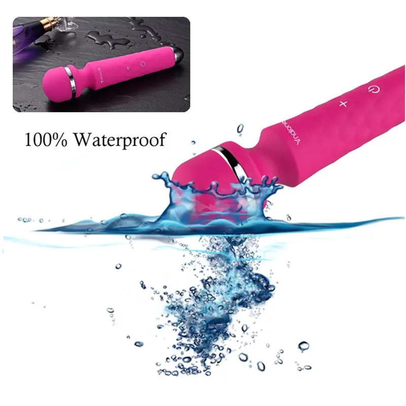 Nalone Multi Speed Waterproof G-Spot AV Wand Sex Toys Magic Wand Massager Vibrators For Woman Female Sex Toys