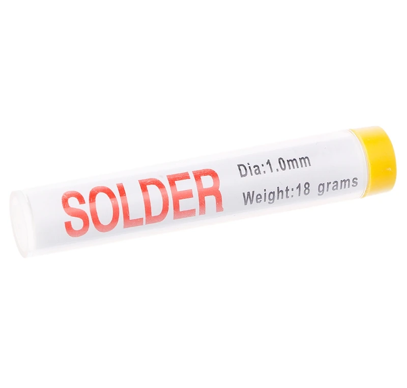 

1.0mm 60/40 Tin/Resin Flux Rosin Core Soldering Wire Lead Core Solder Wire Tube