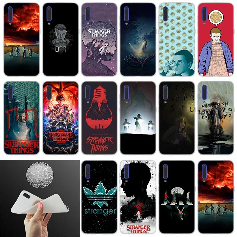 

Silicone Phone Case stranger things patter For Xiaomi 9 se 8 lite 6X 5X Mi a1 a2 A3 Lite f1 redmi 7a Note 7 pro 6 5 go Cover