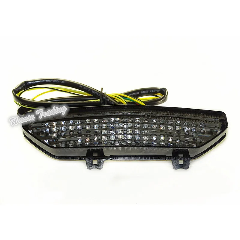 Waase e-помечено Хвост поворотов Встроенный LED Light курить в течение 2008 2009 2010 2011 2012 2013 kawasaki GTR1400 GTR 1400