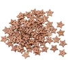 100Pcs 2 Holes DIY Star Shape Wooden Button Scrapbook Craft Sewing Buttons Five-pointed Star Shaped Duttons For Clothing Botones 2